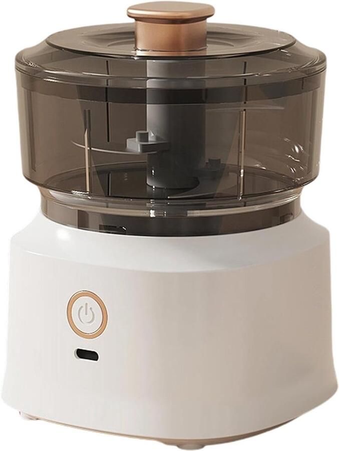 Keukenmachine Keukenapparaat Voedselbereiding Dubbele laag ontwerp 30x30x30 cm Wit