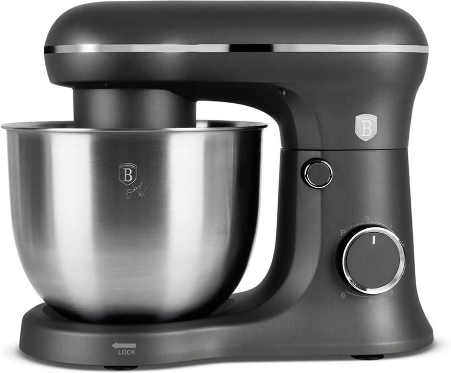 Keukenmachine Keukenhulp Mixer Deeg Crème Maken Krachtige 1500 Watt Motor 23.5D x 38B x 30.5H cm