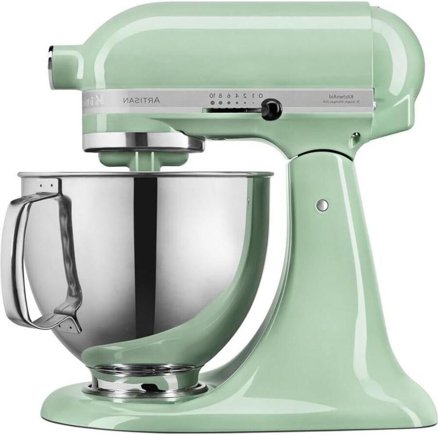 Keukenmachine Keukenrobot Bakken en Koken Directe Aandrijving 4.8 Liter Pistache