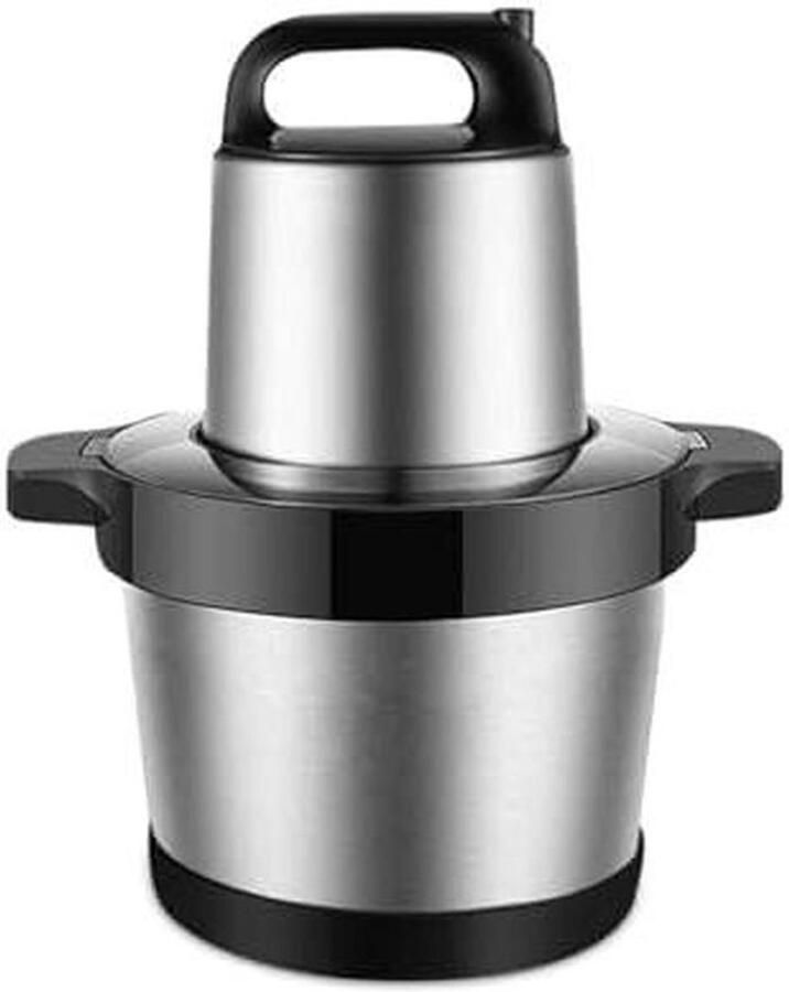 Keukenmachine Keukenrobot hakmolen Eten bereiden Krachtige 1000W motor 6 liter kom Zilver