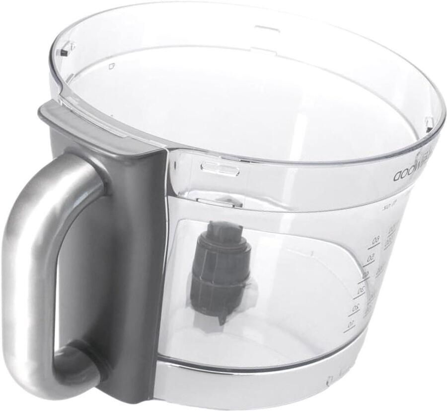 Keukenmachine Kom Mengkom Aluminium Eten Bereiden Met Handvat 23 cm Zilver