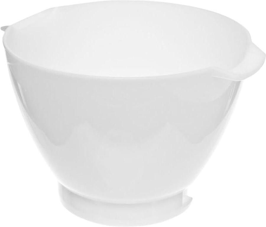 Keukenmachine Kom Reserve kom Bakken en Koken Vaatwasserbestendig 4.6 Liter Inhoud Wit