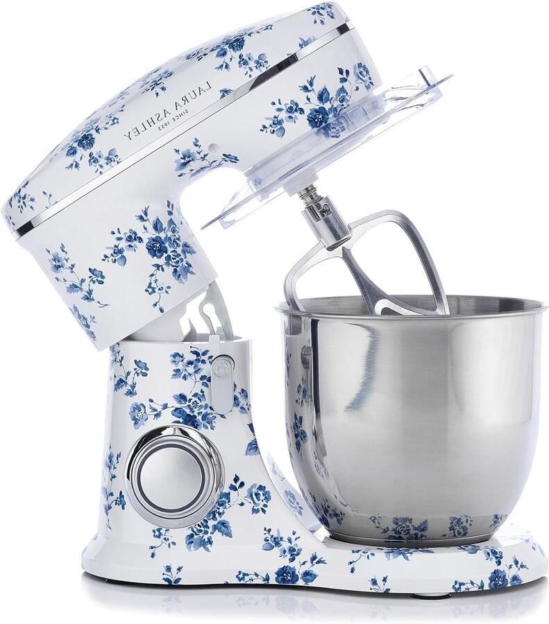 Keukenmachine met Bloemendessin Mixer Deegmachine Bakken en Mixen Volledig Metalen Tandwielsysteem 4.5 liter China Rose