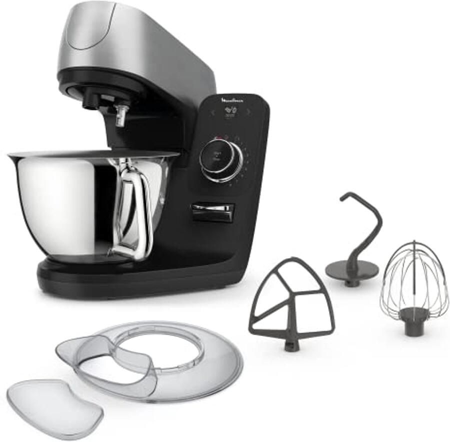 Keukenmachine met roestvrijstalen kom 5 l en 8 automatisierte recepten