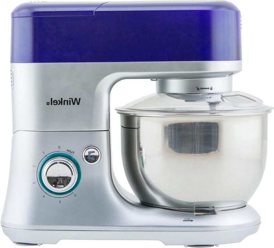 Keukenmachine Mixer Bakken en Koken 6 Snelheden 4L Kom Violet