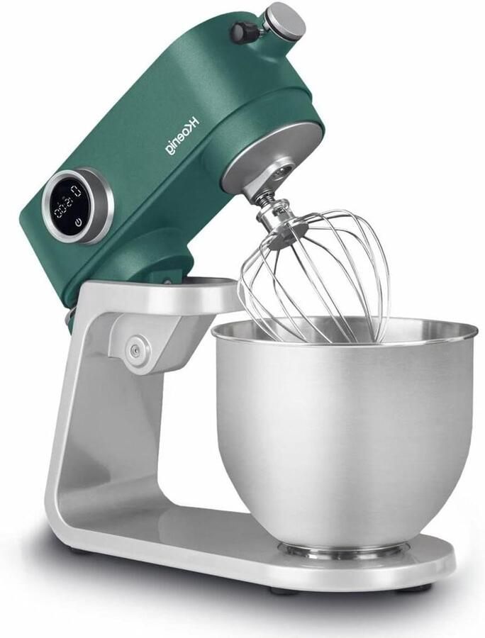 Keukenmachine Mixer Bakken en Koken Krachtige 800W Motor 5L Kom Groen