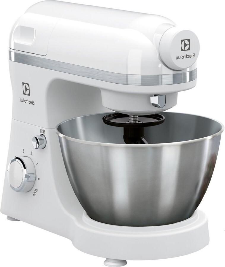 Keukenmachine Mixer Deegmachine Bakken en Mixen Krachtige 800W Motor 4.1 Liter Kom Wit