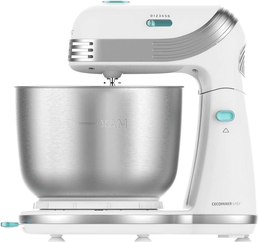 Keukenmachine Mixer Deegmaker Bakken En Koken Planetaire Beweging 3 Liter Kom Wit
