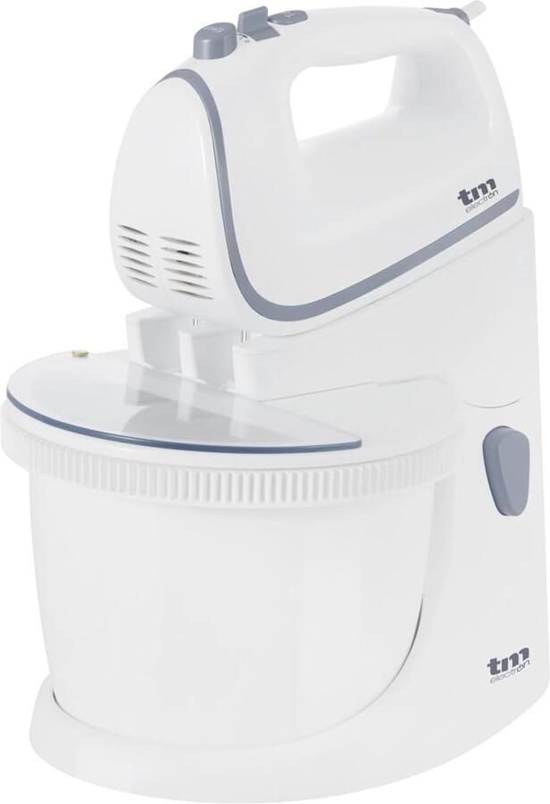 Keukenmachine Mixer Kneedmachine Bakken en Mixen Krachtige 450W Motor 2.5 Liter Wit