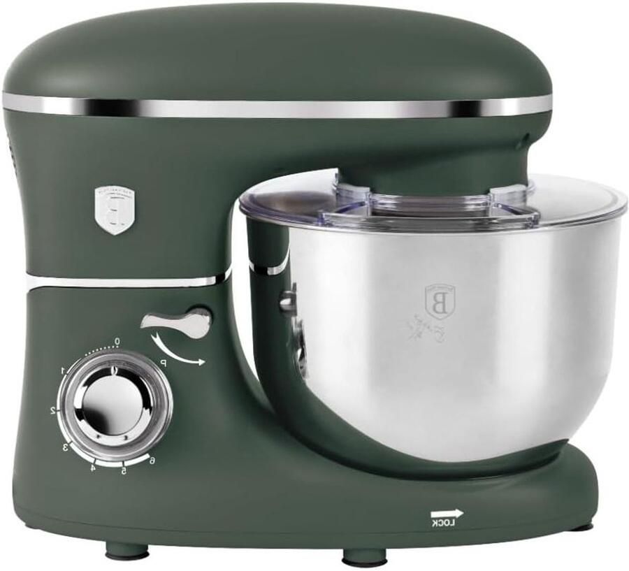 Keukenmachine Mixer Kom Bakken En Koken Krachtige Motor 6 Liter Kom Mat Groen