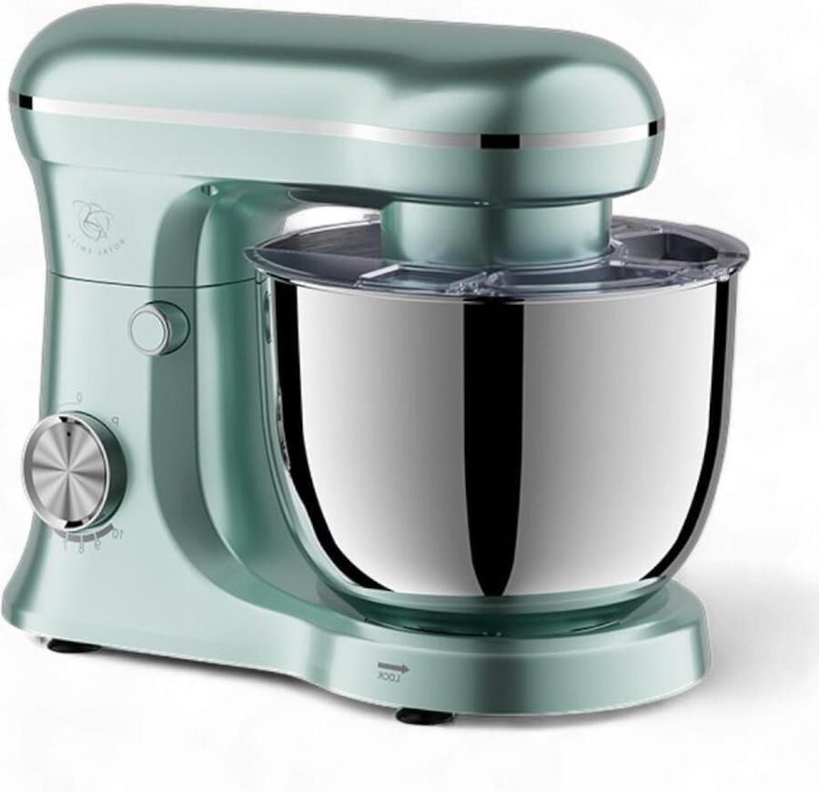 Keukenmachine Mixer Robot Bakken en Koken Krachtige 1500W Motor 5 Liter Kom Groen