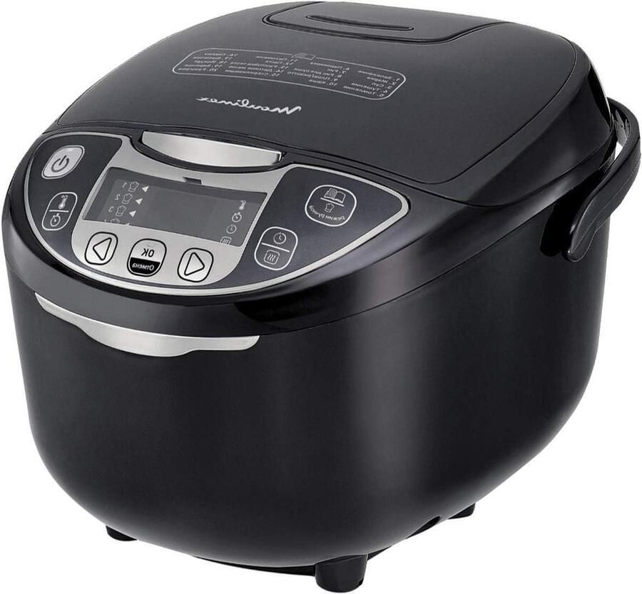 Keukenmachine Multicooker Intelligente Kookpan Maaltijden Bereiden 25 Kookprogramma's 5 Liter Zilver