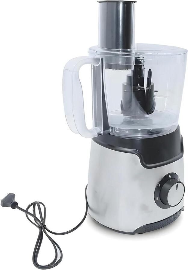 Keukenmachine Multifunctioneel apparaat Eten bereiden 7 functies 1.25 liter Grijs