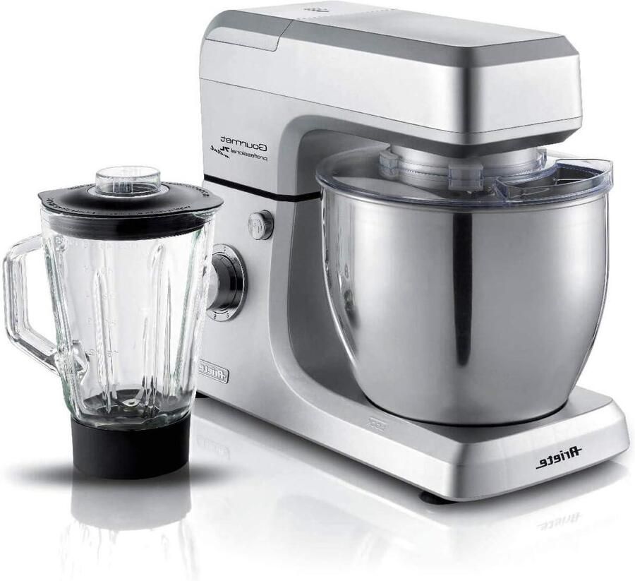 Keukenmachine Planeetmixer Mixer Zoete Hartige Recepten 6 Snelheden 7 Liter Kom Zilver