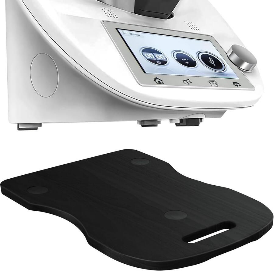 Keukenmachine Plank Rolplank Accessoire Apparaat Verplaatsen 360 Graden Draaibaar 39x28x1.5cm Houtkleur