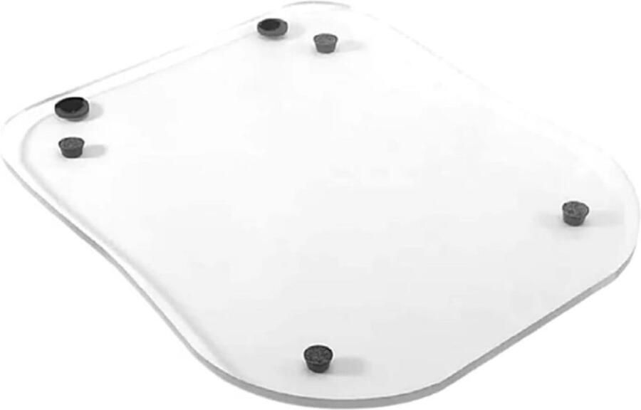 Keukenmachine Schuifbord Antislipmat Glijders Stabiel Bereiden Verhoogt Apparaat 35x30cm Transparant
