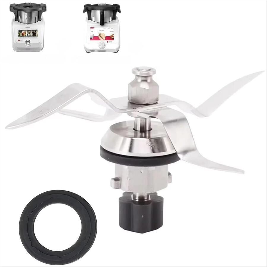 Keukenmachine Silvercrest Monsieur Cuisine Connect Slimmes mes Ultra-scherp Perfecte ingredientenverwerking ShopVlot