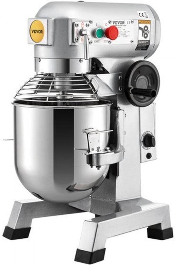 Keukenmachine Standmixer 850 W Vermogen 15 Qt Kominhoud Roestvrij Staal Met Timerfunctie