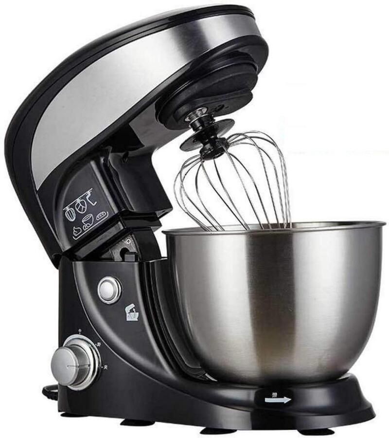 Keukenmachine Standmixer Bakken en Koken Planeetmengsysteem 4L kom Wit