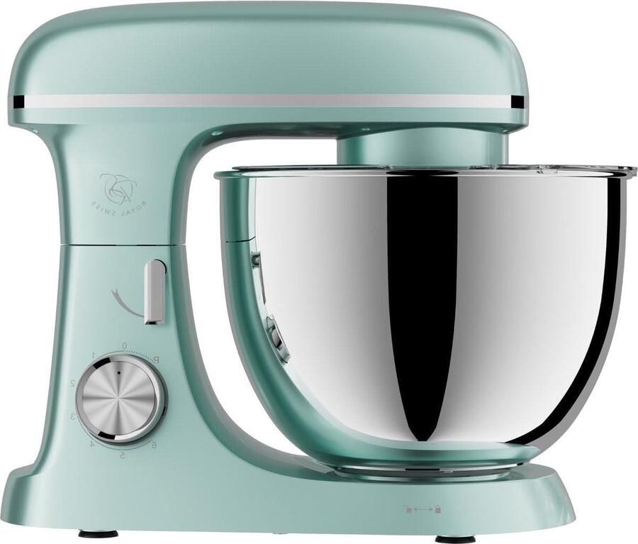 Keukenmachine Mixer Standmixer Bakken en Koken Krachtige Planetaire Beweging 8.5 Liter Kom Groen