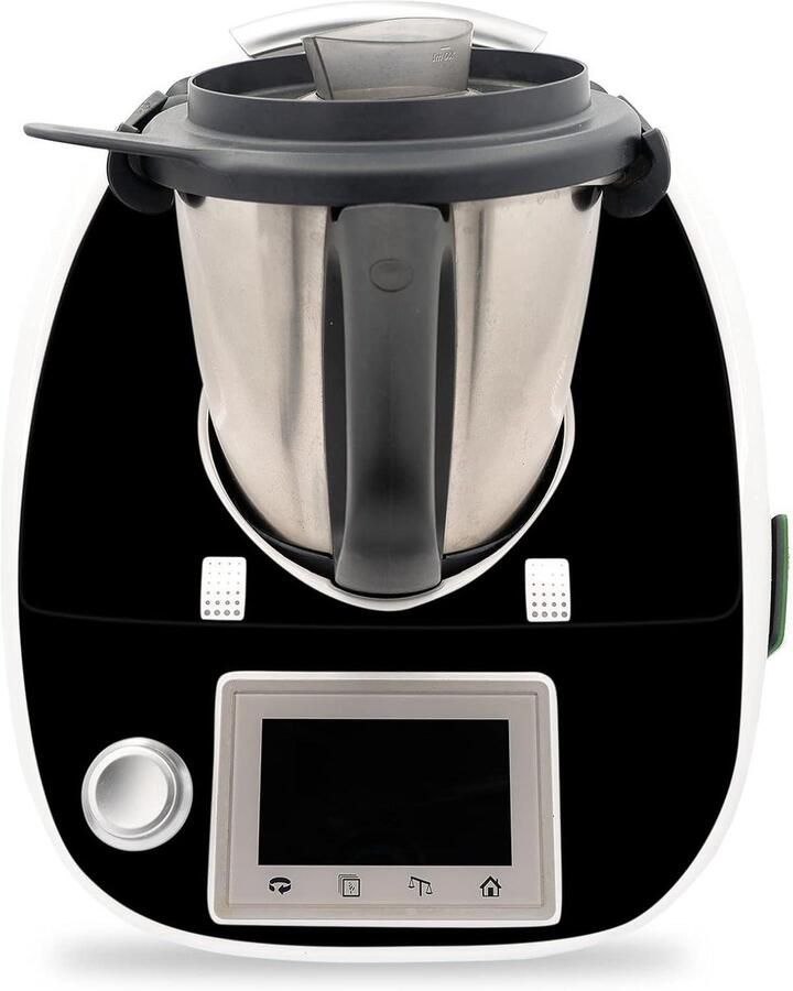Keukenmachine stickers Apparaat folie Keuken personaliseren Op maat gesneden TM5 Zwart mat