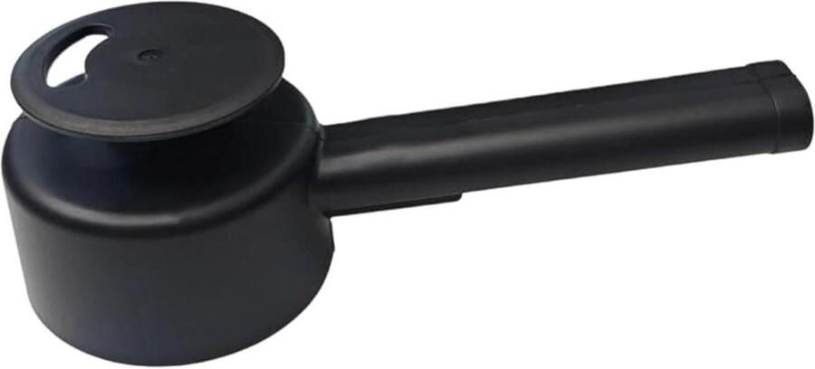 Keukenmachine Stoomomvormer Keuken Gadget Verbeterde Kookresultaten Geoptimaliseerde Stoomstroom 20.7 x 9.5 cm Zwart