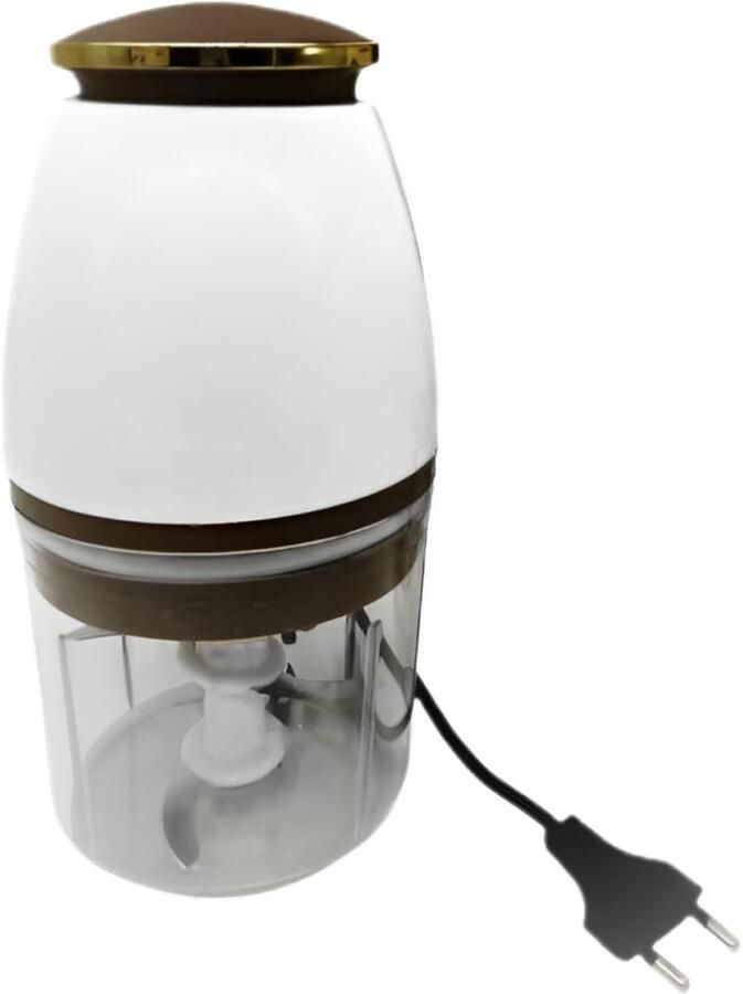 Keukenmachine Vleesmolen Compact Apparaat Ingrediënten Verwerken Transparante Container 24 x 12 x 12 cm Uniek Kenmerk