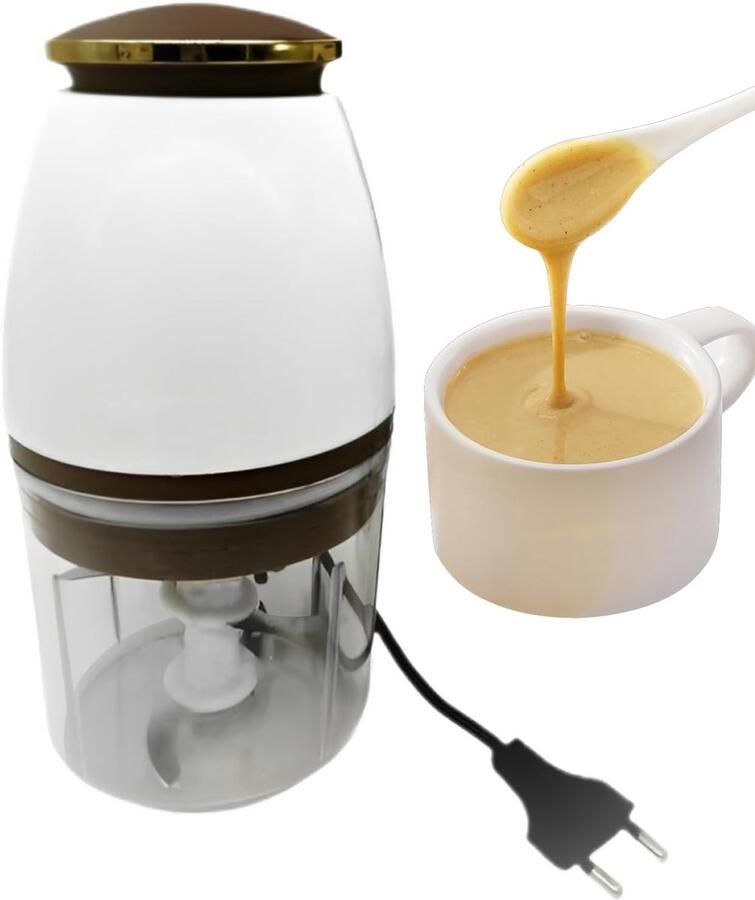 Keukenmachine Vleesmolen mixer Voedsel verwerken Snel gelijkmatig snijden 24 x 12 x 12 cm