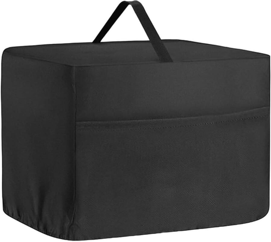 Keukenmachinehoes Apparaatbeschermer Keuken Organiseren Waterdicht Stofvrij 39.8 x 29 x 29 cm Zwart