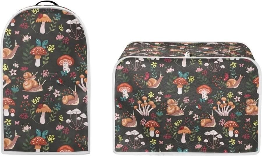 Keukenmachine Hoezen Set Apparaat Covers Keuken Organisatie Spatwaterdicht Materiaal M 31.5 x 27 x 21cm Rood