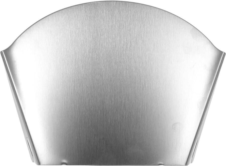 Keukenmixer Accessoire Giet Schild Bakken Ingrediënten Roestvrijstaal Ontwerp 17.5 cm Lengte Zilver