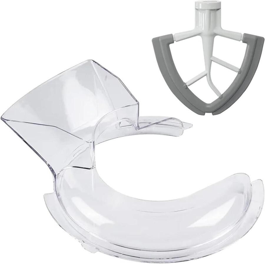 Keukenmixer Accessoires Mixer Onderdelen Bakken en Mixen Flexibele Siliconen Rand 45-5QT Niet gespecificeerd - Foto 1