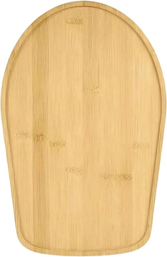 Keukenmixer Glijplank Mixer Accessoire Bakken en Mixen Schokabsorberend Ontwerp 35.6 cm Houtkleur