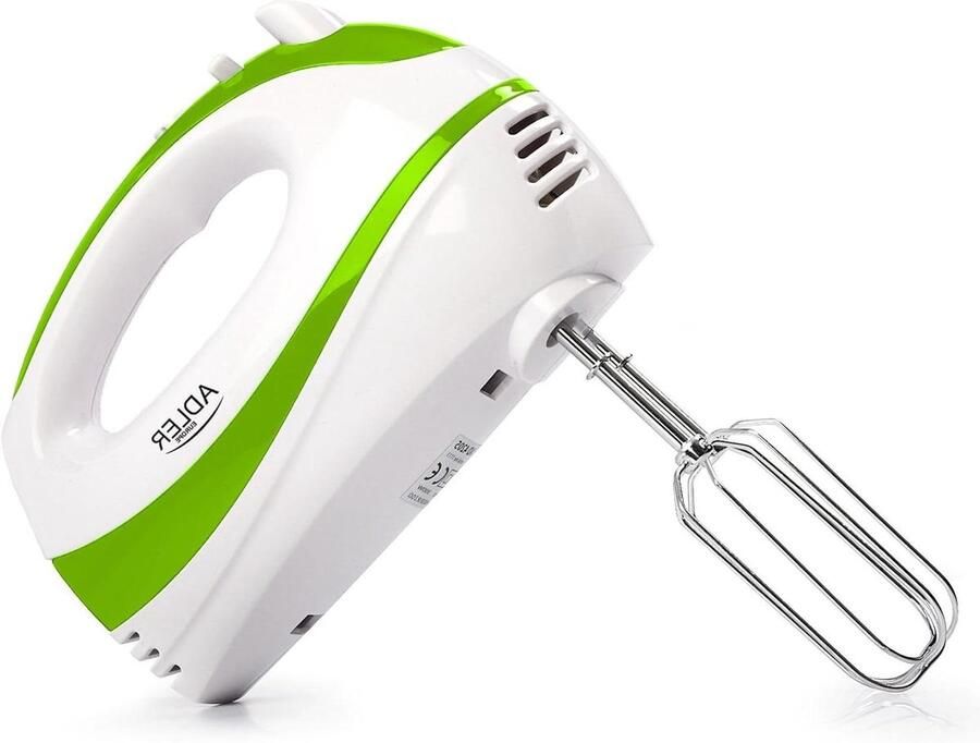 Keukenmixer Groen Handmixer Mixen Bakken Beslag Maken 5 Snelheden Turbo 300 Watt Groen
