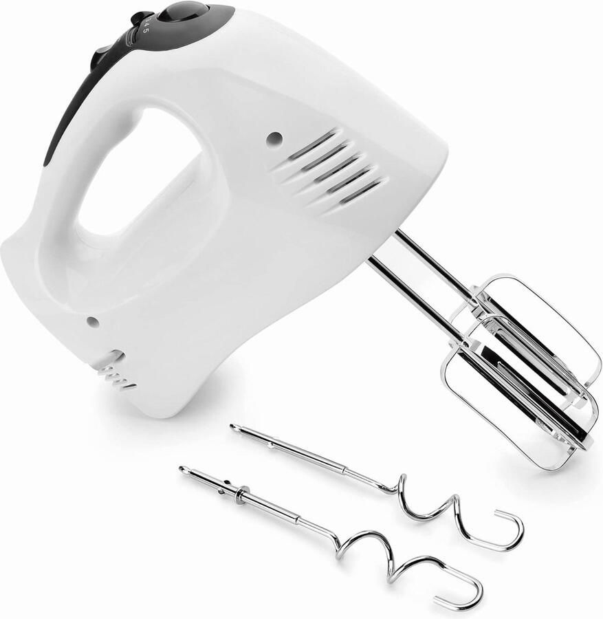 Elektrische Garde Mixer Klopper Beslag Maken Lichtgewicht Krachtig 2 Liter Capaciteit Wit