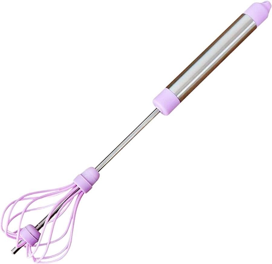 Keukenmixer Handmixer Eieren Bakken en Keuken Drukmechanisme 31cm Zwart