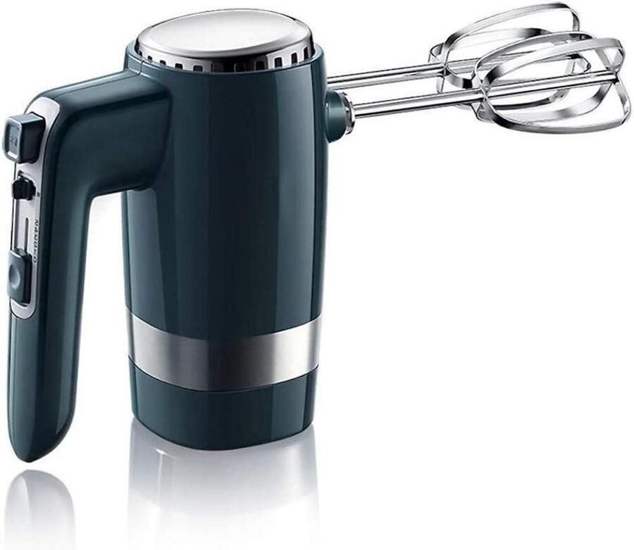 Keukenmixer Handmixer Mixer Bakken Beslag Maken 10 Snelheden Turbo 180 Watt Donkergroen