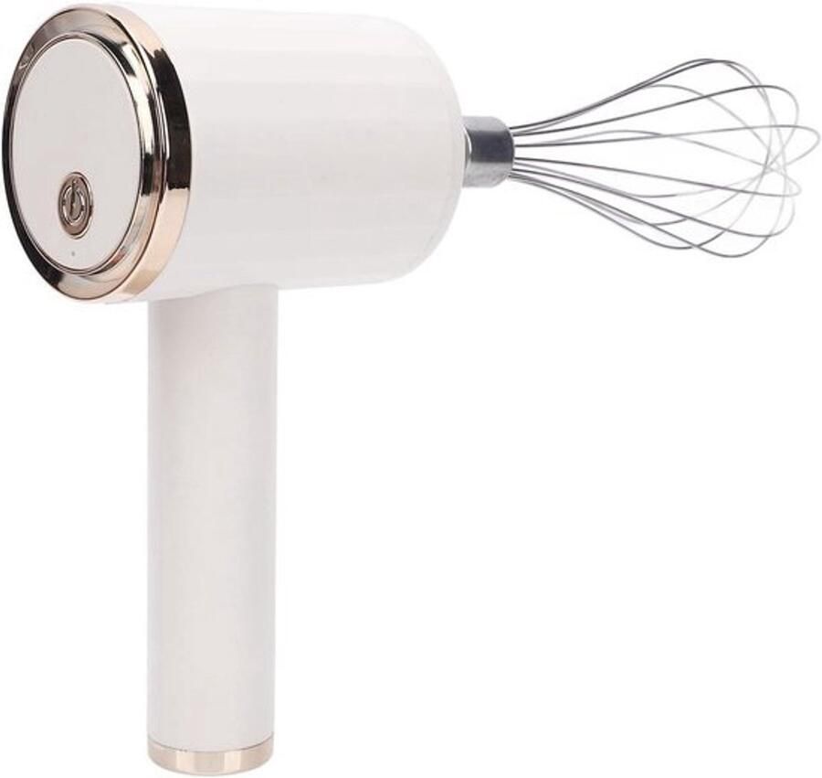 Keukenmixer met hakker Eierklopper Bakken en koken Verstelbare snelheid 20 x 10 cm Wit