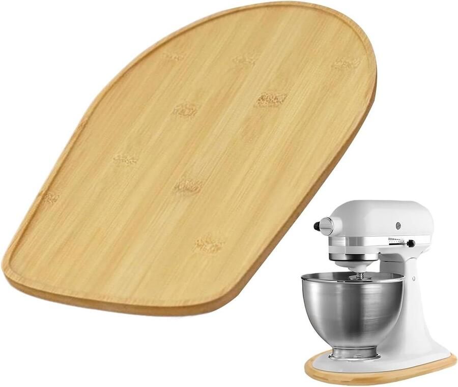 Keukenmixer Schuifmat Glijplank Mixer Keukenwerk Vereenvoudigen Glad Schuifmechanisme 356 cm Houtkleur