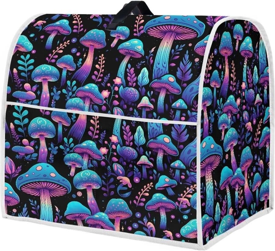 Keukenmixerhoes Apparaathoes Mixer Keuken Organisatie Wasbaar Canvas Materiaal 38 x 27.5 x 37 cm Blauw