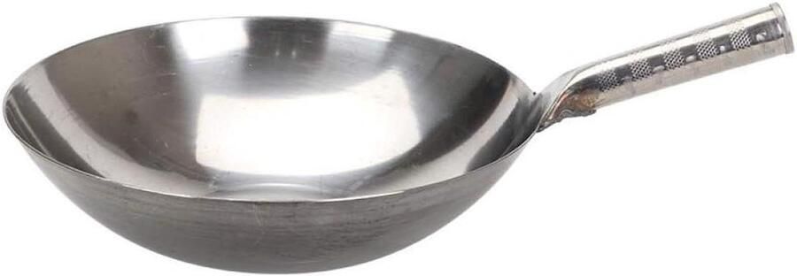 Keukenpannen Wok Koekenpan Saute Pan Professioneel Koken Gietlaag Warmteaccumulatie 33 45 cm Zwart
