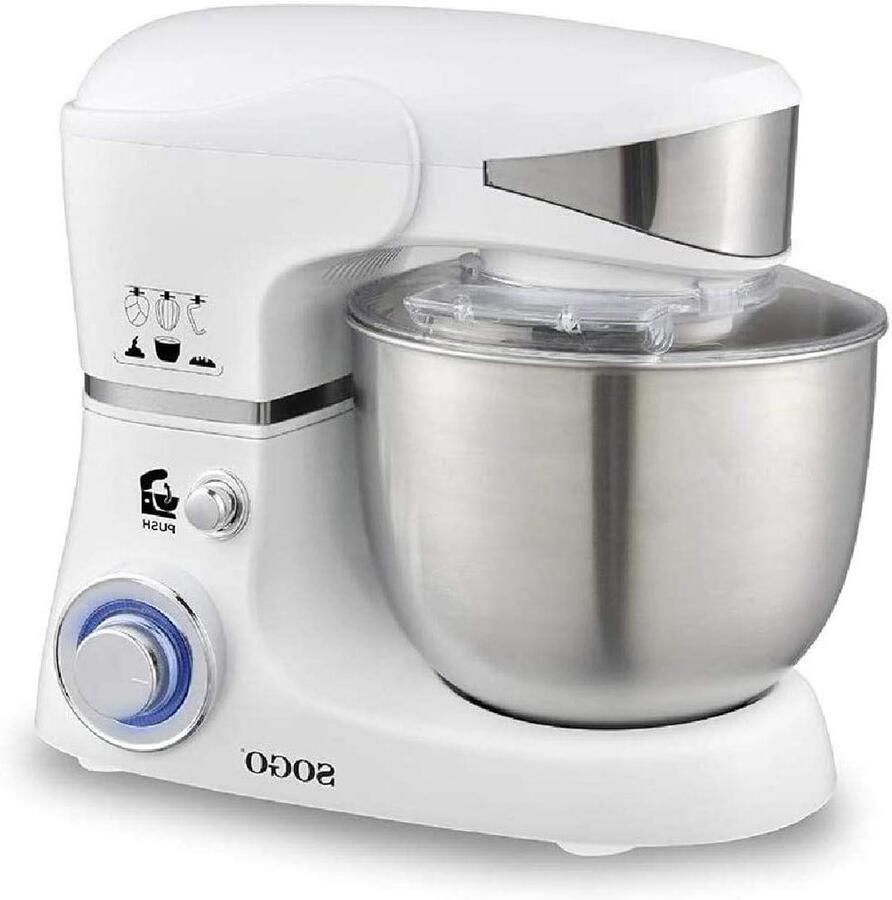 Keukenrobot Multicooker Foodprocessor Maaltijden Bereiden Krachtige Motor 5 Liter Zilver