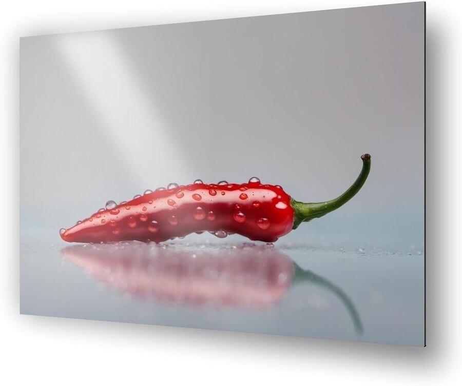Keukenspatscherm Achterwand Keuken Bescherming Koken Aluminium Composiet 80 x 55 cm Marmer Wit