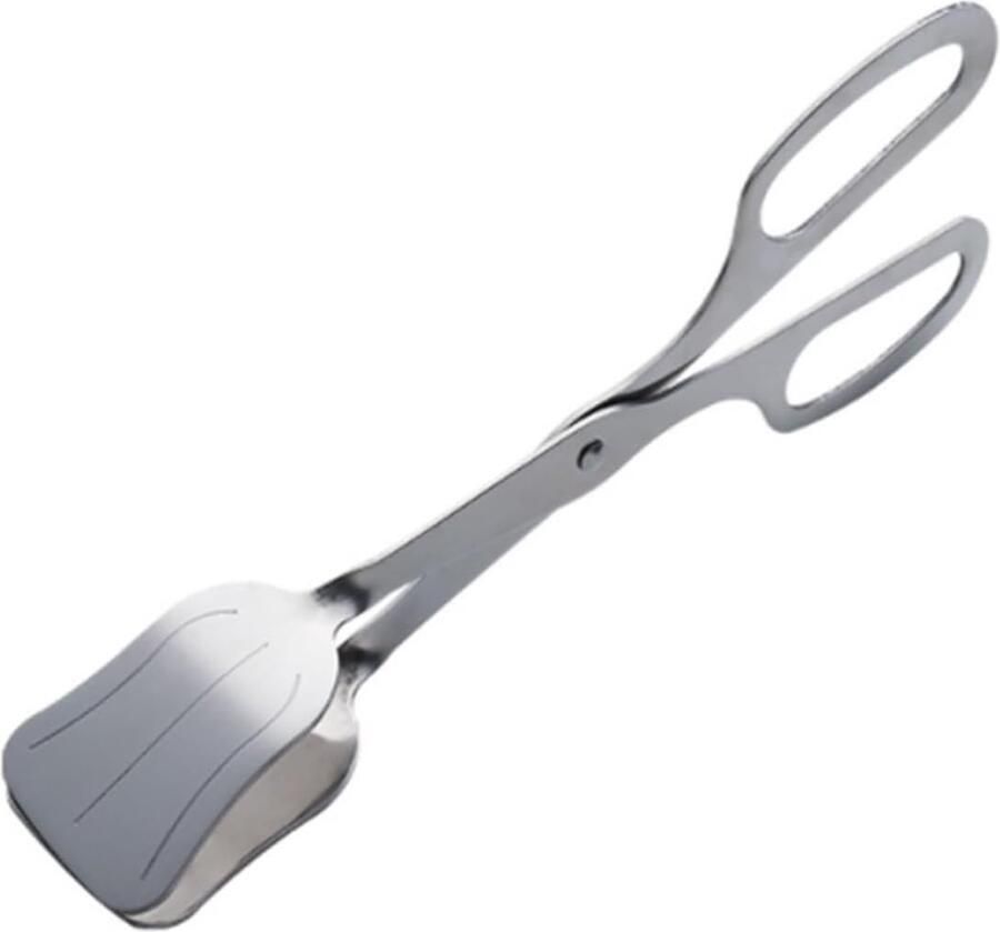 Keukentang Grilltang Kooktang Outdoor Barbecue Koken Roestvrij Staal 20cm Zilver