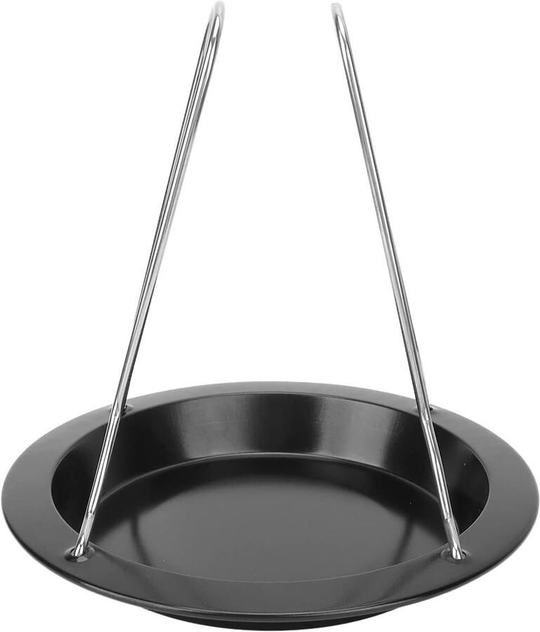 Roosterrek Kip Bakaccessoire Oven Kip Bereiden Vaatwasserbestendig 20.6 x 20.5 cm Zwart