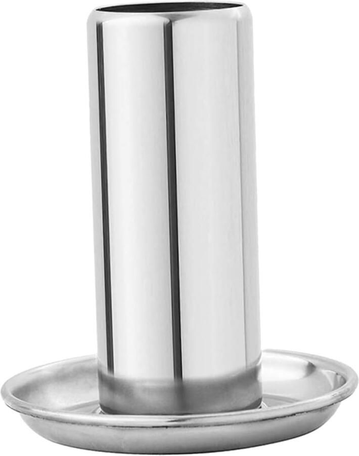 Kip Rooster Grill Rek Buiten Grillen Verticale Houding 12.3 x 10.9 cm Zilver
