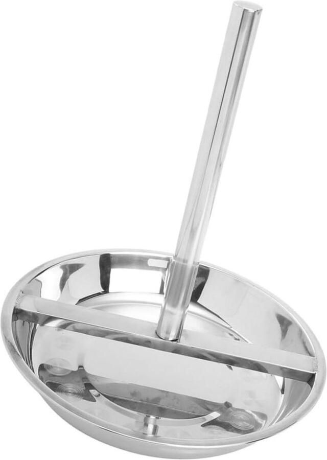 Kip Rooster Rek Kippenhouder Braadpan Buiten Koken Roestvrij Staal 28X28X28.5CM Zilver