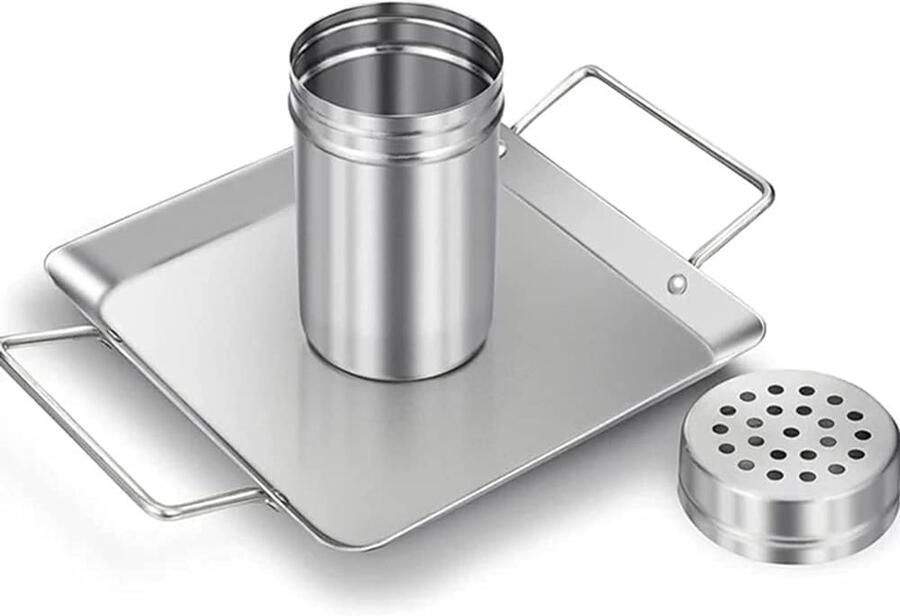 Kip Rooster Verticale Grill Barbecue Kip Roestvrij Staal 18.5 cm Zilver