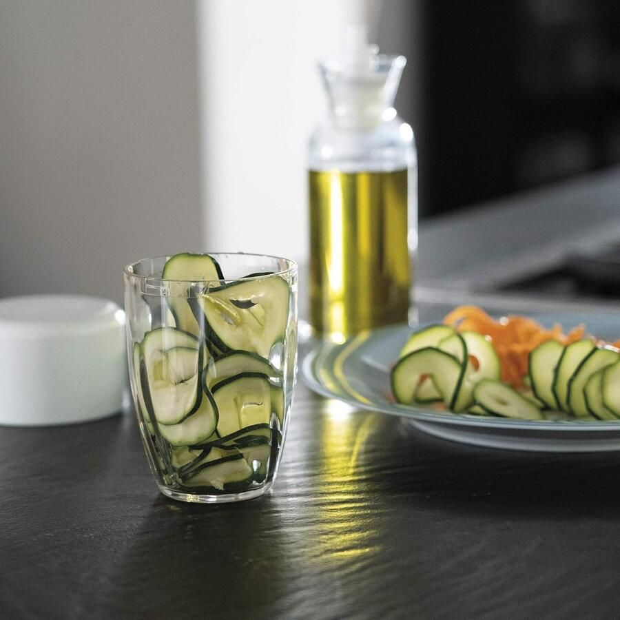 Kitchen Active Design SPIRALIZE&GO handmatige spiraalroller Wit Ø 9 x h14 cm 260 cc 17050011