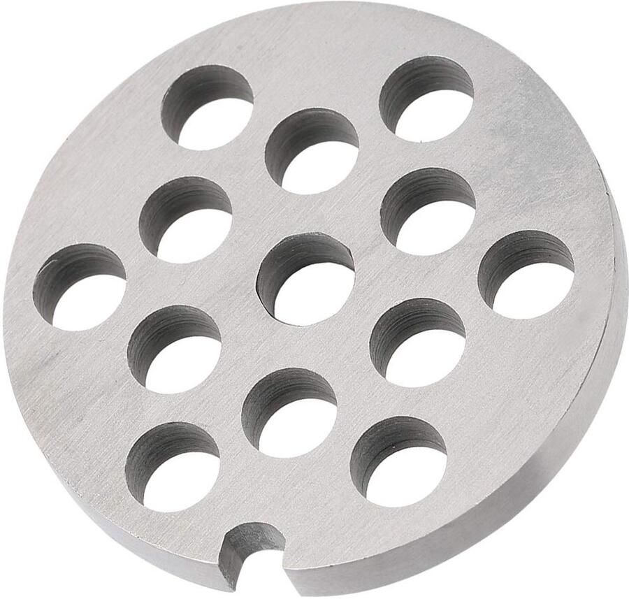 Kitchen Aid maalschijf universele vleesmolenschijven roestvrij staal roestvrijstalen vleesmolenmes vleesmolenschijf vervangende accessoires (8 mm)